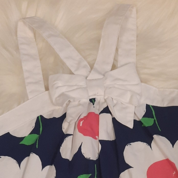 2pc Matching Gymboree Navy Daisy's Set Size 8 - Picture 4 of 8